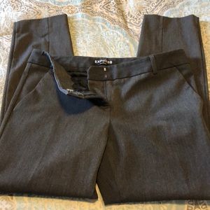 Straight leg, columnist work pants